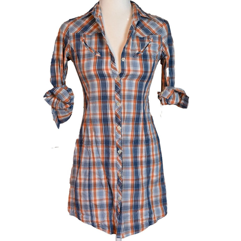 Lux ~ Size Small ~ Excellent Condition Button Up Tunic